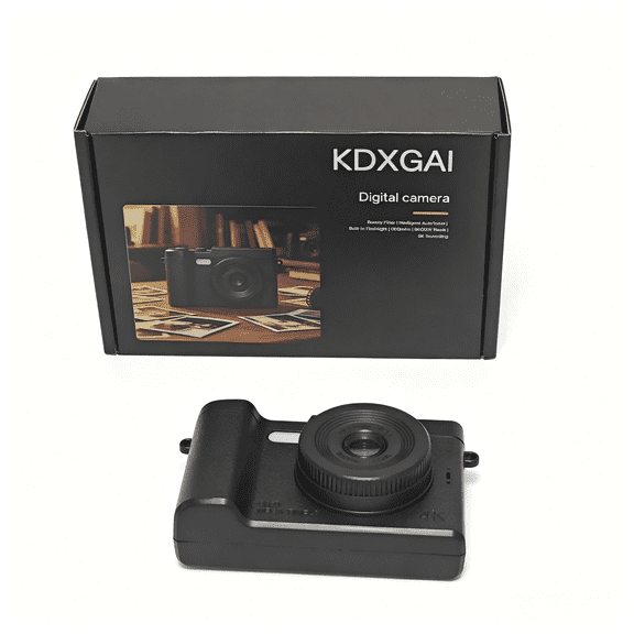 KDXGAI Digital camera 4K 60fps Digital Camera with 2.0" LCD Screen, Teens, and Adults