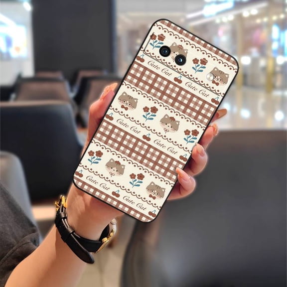 KDY-Phone Case For Google Pixel 8A, Cute Phone Pouch Cartoon Silicone Back Cover Durable Graffiti Animals Dirt-resistant Full wrap Fashion Design Soft case Shockproof Waterproof TPU