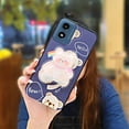 thumbnail image 1 of KDY-Phone Case For MOTO G Play 2024/4G/5G, Back Cover Dirt-resistant Kickstand Cute Soft Case Fashion Design TPU Rotatable stand Skin feel silicone Glitter Quicksand Waterproof Cartoon, 1 of 9