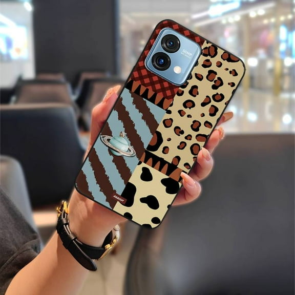 KDY-Phone Case For MOTO G Stylus 5G 2023, Full wrap Cartoon Durable Graffiti Shockproof Protective Anti-dust TPU Silicone Back Cover Phone Pouch Cute Fashion Design oil painting