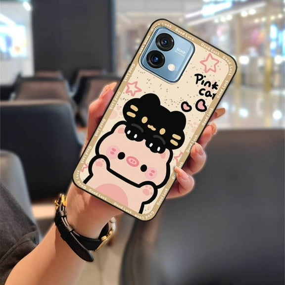 KDY-Phone Case For MOTO G Stylus 5G 2023, Protective Soft case Cute Graffiti Phone Pouch Anti-dust Waterproof Fashion Design Dirt-resistant Back Cover Full wrap Silicone Shockproof TPU
