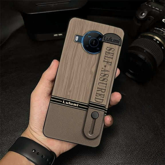 KDY-Phone Case For Nokia X100, Protective Dirt-resistant Durable Shockproof Personality Wristband Wrist Strap Back Cover Masculine Silicone Commerce Soft case Plain color Anti-dust