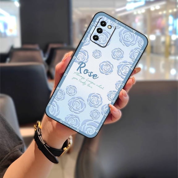 KDY-Phone Case For Samsung Galaxy A03S Asian Version/SM-A037F, Durable Protective TPU Phone Pouch Fashion Design oil painting Shockproof Full wrap Soft case Graffiti Cartoon Cute
