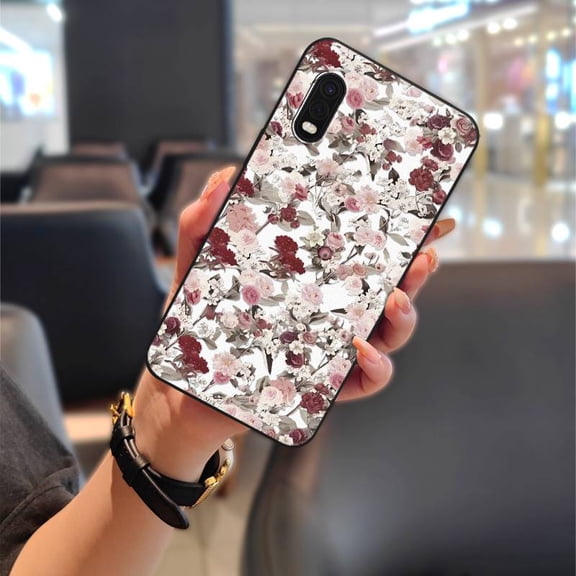 KDY-Phone Case For Samsung Galaxy Xcover Pro, Anti-dust Protective Shockproof Cute Phone Pouch Full wrap Durable TPU Waterproof Cartoon Soft case oil painting Anti-knock Fashion Design