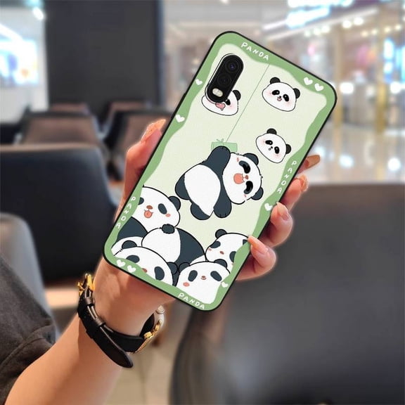KDY-Phone Case For Samsung Galaxy Xcover Pro, Cute Silicone Anti-knock Back Cover protective Shockproof Fashion Design Waterproof Cover Cartoon Durable TPU Dirt-resistant Full wrap