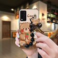 thumbnail image 1 of KDY-Phone Case For TCL T-Mobile Revvl V+ 5G/Revvl V Plus 5G, Dirt-resistant Cartoon phone case Back Cover Bear bracelet Waterproof Simplicity cute Anti-knock soft case protective case, 1 of 9