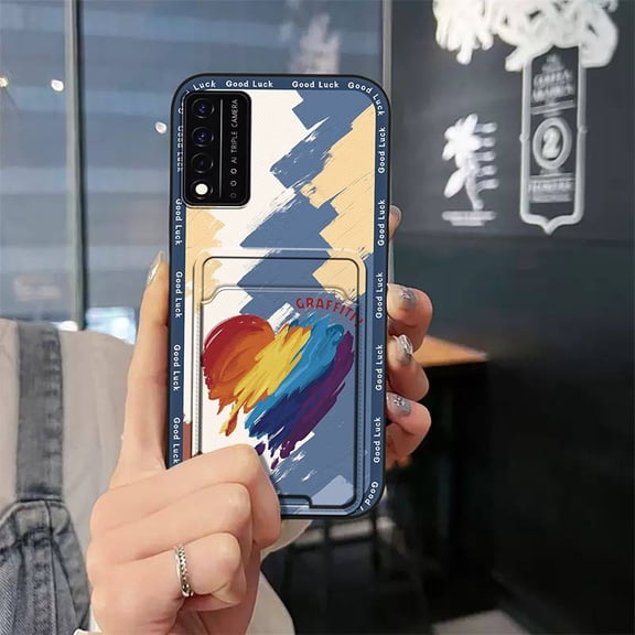 KDY-Phone Case For TCL T-Mobile Revvl V+ 5G/Revvl V Plus 5G, Full wrap Cute Back Cover Soft case Shockproof Anti-dust Cartoon Graffiti protective TPU Waterproof Durable Anti-knock