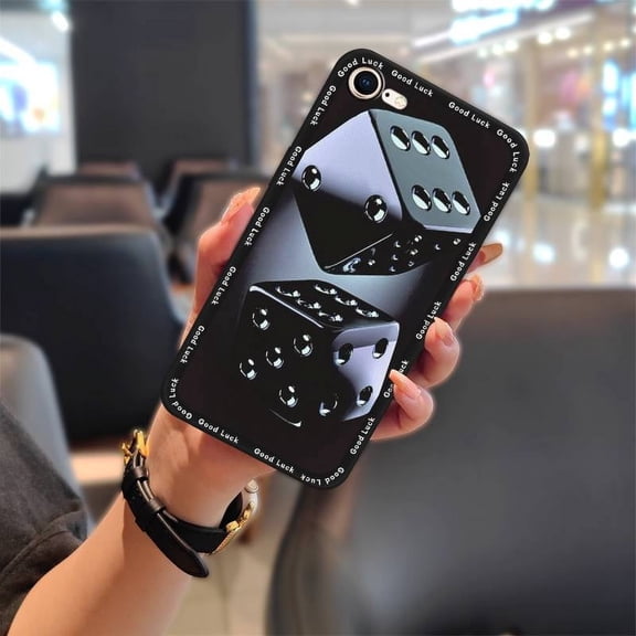 KDY-Phone Case For iphone 7/8/SE 2020/2022/SE2/SE3/ip7/ip8, Anti-dust Back Cover Fashion Design Full wrap Anti-knock Waterproof TPU Cute Soft case Durable Cartoon Phone Protector