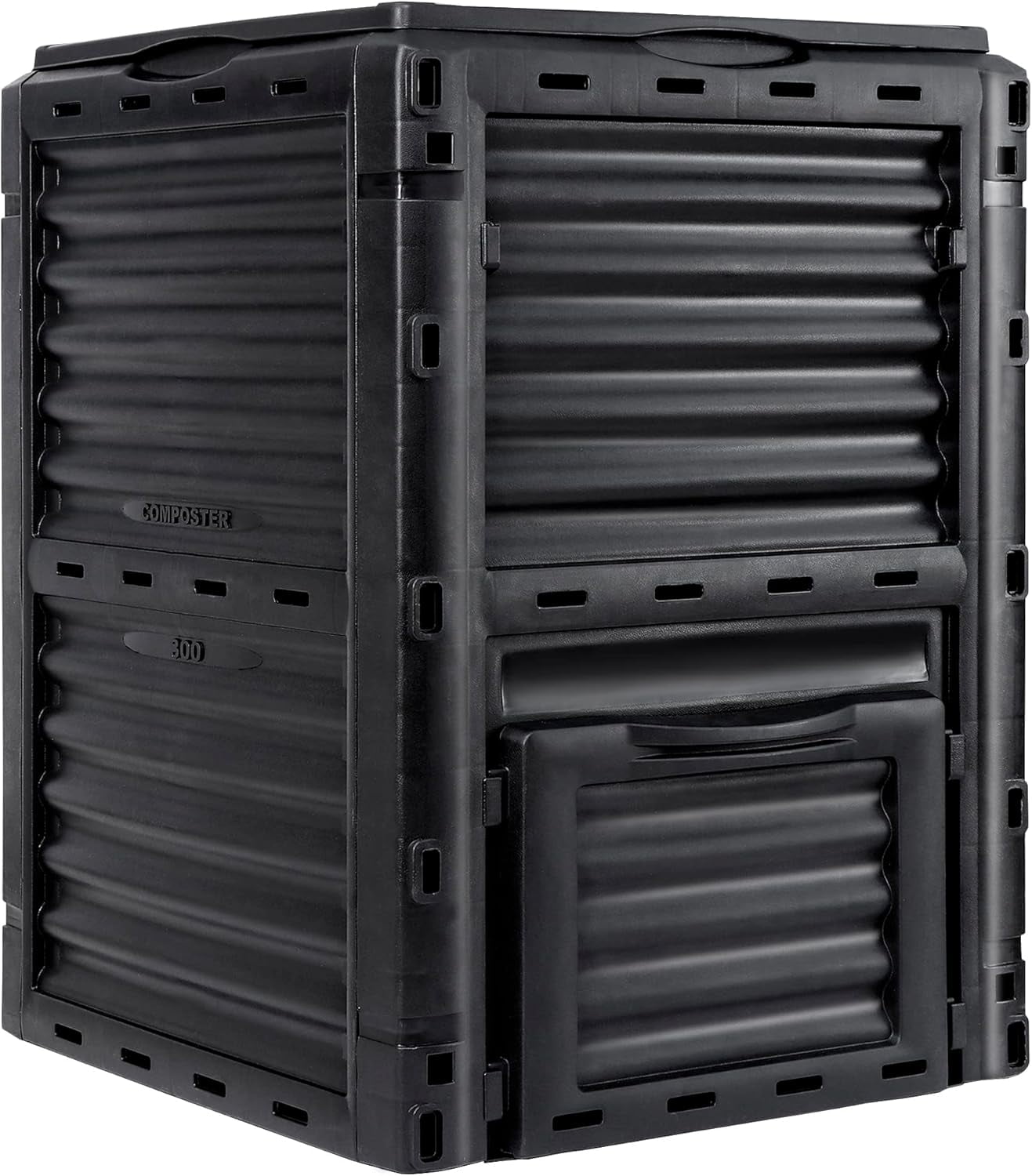 KDYK Garden Compost Bin, 80 Gallon Outdoor Composter Composting Box for ...