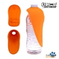 thumbnail image 1 of KE WOOW Two Dog water bottle complement that fits any bottle of 200 ml, the best choice for routine walks, or whenever you go on a trip. Perfect for cats, dogs, rabbits, or any pets! Color Orange., 1 of 5