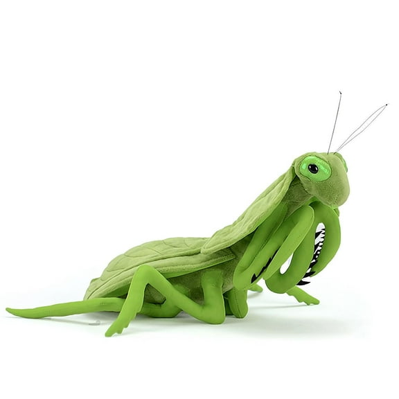KEAIart Cuddly Stuffed Animals & Plush Toys, Leafback Praying Mantis,25cm