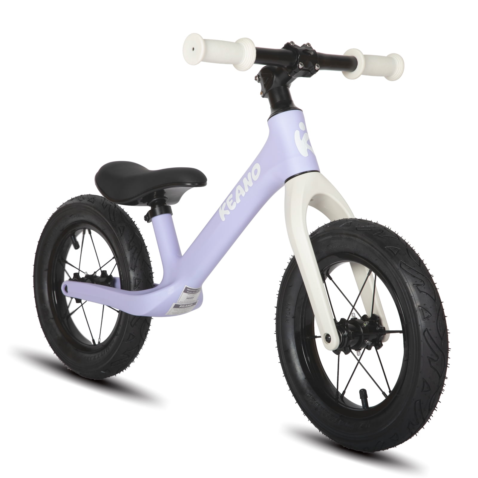 KEANO 12 Inch Kids Balance Bike for 2-6 Years Old Girls Boys
