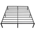 thumbnail image 1 of KEANO Twin Bed Frame, Heavy Duty Durable Metal Platform with Sturdy Steel Slats, 12.4 Inch Large Underbed Storage Space, No Box Spring Needed, Easy to Assembly, Noise Free, Black, 1 of 10