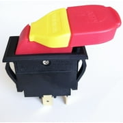 KEDU HY18 125V 4Pins Electromagnetic DPST On-Off Safety Key Pushbutton Switches