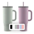 thumbnail image 1 of KEDUDES 40 oz Insulated Stainless Steel Tumbler (Set of 2), 1 of 10