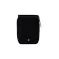 thumbnail image 1 of KEDZIE Essentials Only Pocket Wallet Textured Vegan Leather Card & Cash Organizer - Black, 1 of 6