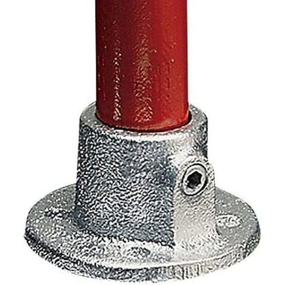 KEE KLAMP Round Flange Galvanized Iron Pipe Fittings- Fits 2" Schedule 40 Pipe$$Plumbing & HVAC