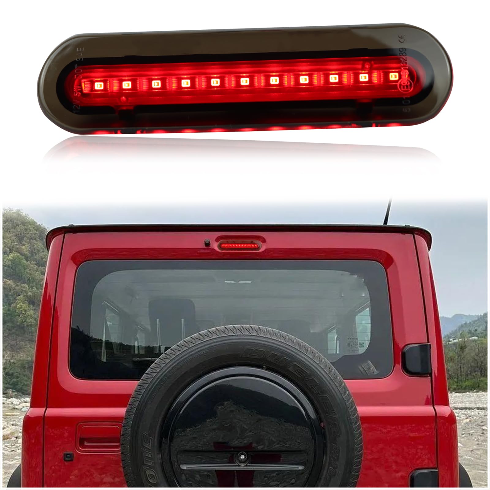KEEGTBOX High Mount Stop STF9 Light LED Third Brake Light Compatible
