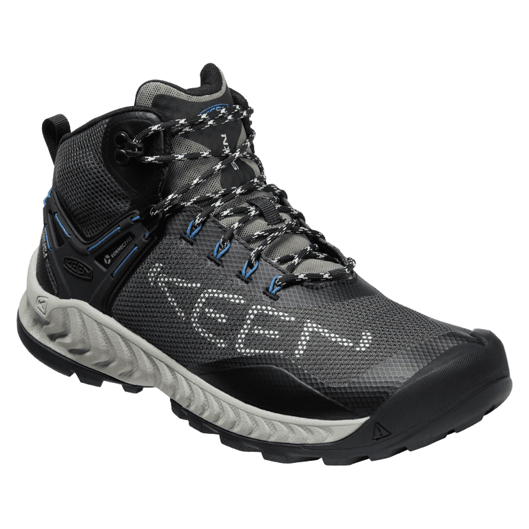 KEEN NXIS- Men’s Gray Waterproof Hiking Active Boots Laced Mid 1026108 Sz 12 Keen Men main image 2