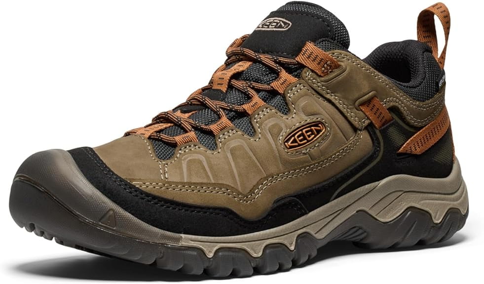 KEEN 1030692 Targhee IV Waterproof Hiking Shoes for Men - Sea