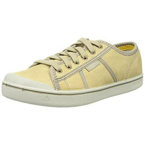 KEEN Men's Eldon Harvest Upcycled Casual Sneakers, Beige/Silver Birch, 9.5