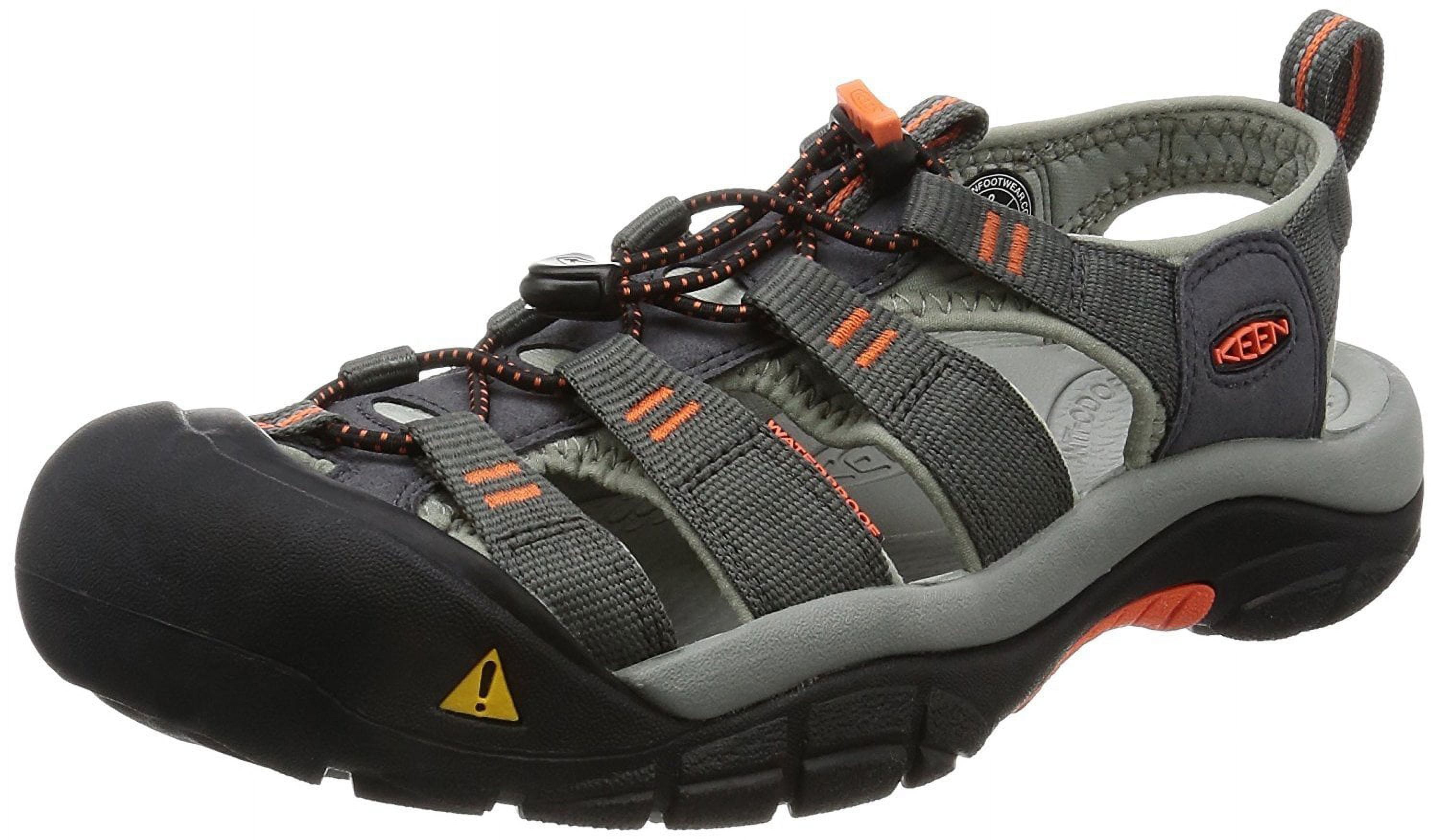Keen Men\'s Newport H2 Sandals - Men\'s Gray and Orange Outdoor Sandals New No Box Keen Newport H2 Water Shoe - Review 2025 - Outoria main image 2