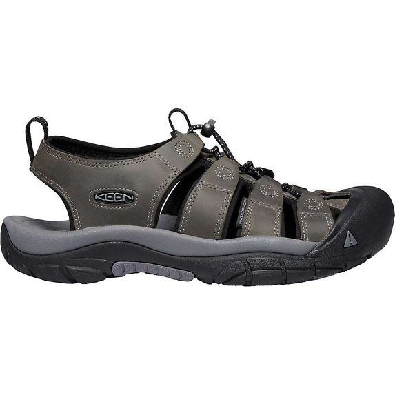 KEEN Men's Newport Leather Water Sandals with Toe Protection