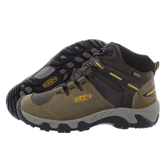 KEEN Men's Steens Mid Height Leather Waterproof Hiking Boot