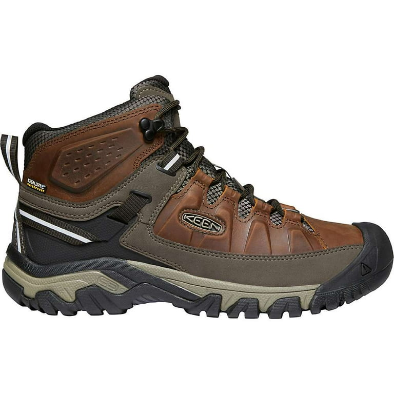 KEEN Men s Targhee 3 Rugged Mid Height Waterproof Hiking Boots Walmart