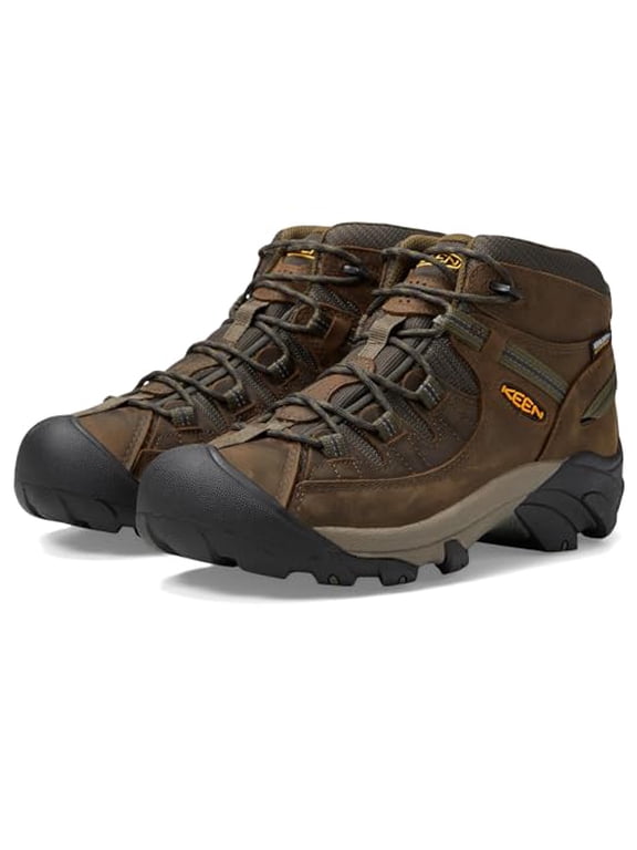 Men's Targhee II Mid Wp-m Hiking Boot, Canteen/Dark Olive, 11.5 M US