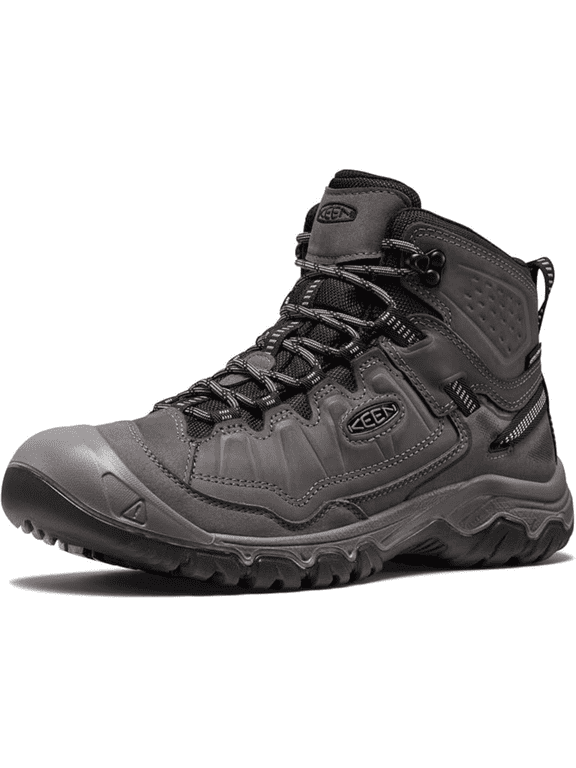 Men's Targhee IV Mid Height Waterproof Hiking Boot, Magnet / Black, Size 13