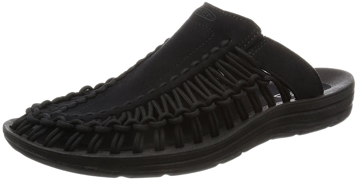 靴 KEEN UNEEK SLIDE Lark/Black US 6 All Gender UNEEK II Convertible | Black/Black | KEEN Footwear