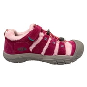 KEEN Newport Youth Girls Faux Fur Leather Outdoor Shoe Size 3 Fruit Dove Fuchsia