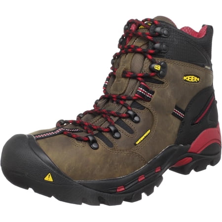 KEEN Utility Men's Pittsburgh 6" Leather Waterproof Steel Toe Work Boots 9.5 Wide Bison