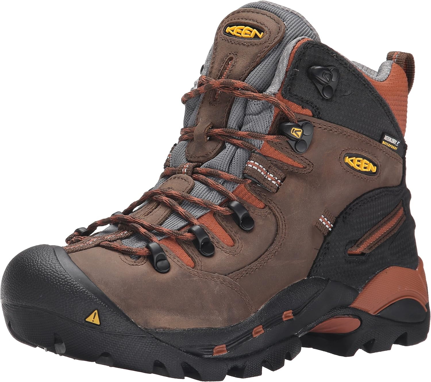 KEEN Utility Men s Pittsburgh 6 Soft Toe Work Boot 10.5 Cascade Brown Bombay Brown Walmart