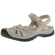 KEEN Womens Rose Casual Closed Toe Sandals, Gargoyle/Raven, 8.5