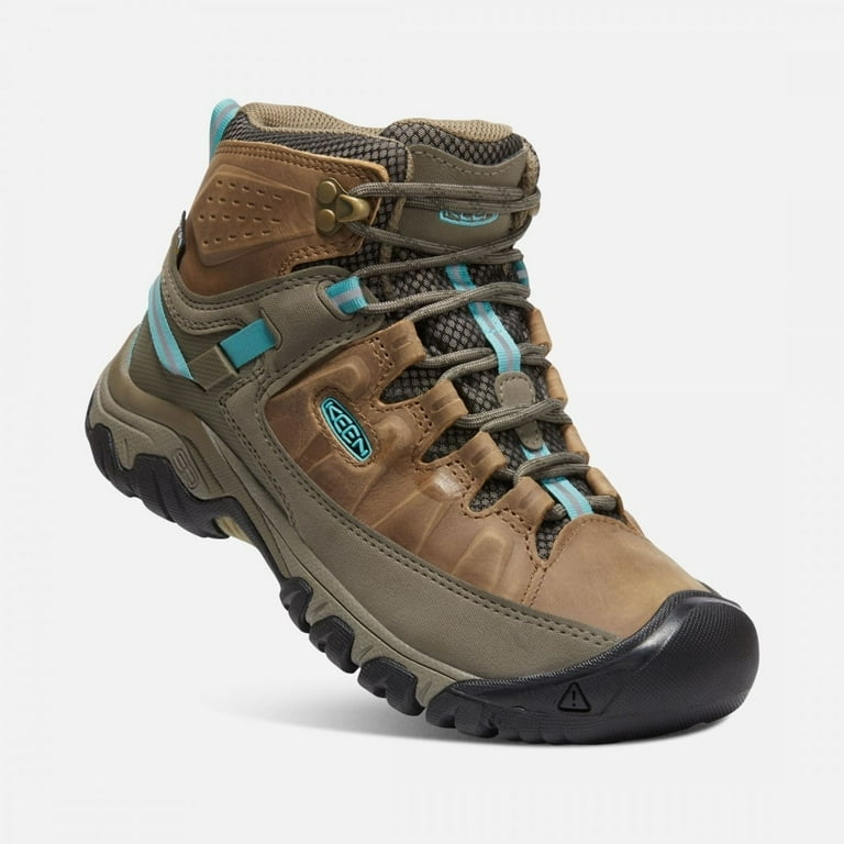 KEEN Women's Targhee Rugged Mid Height Waterproof Hiking Boots