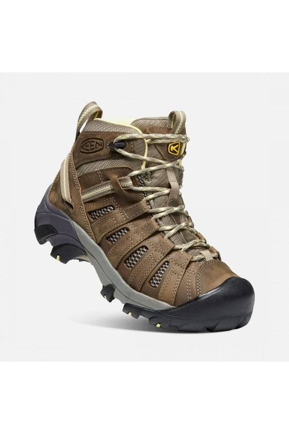 Women's Voyageur Mid Hiking Boot Brindle/Custard - 1010138