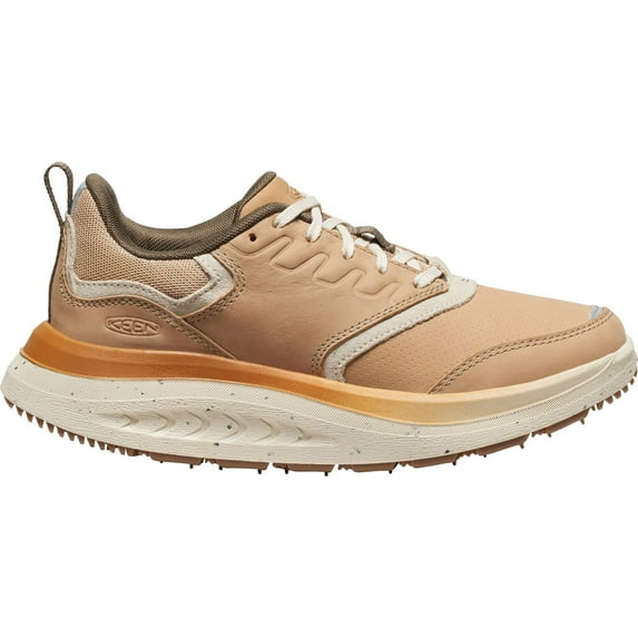 KEEN Women's WK400 Leather Walking Shoes (Safari, 7 B US)
