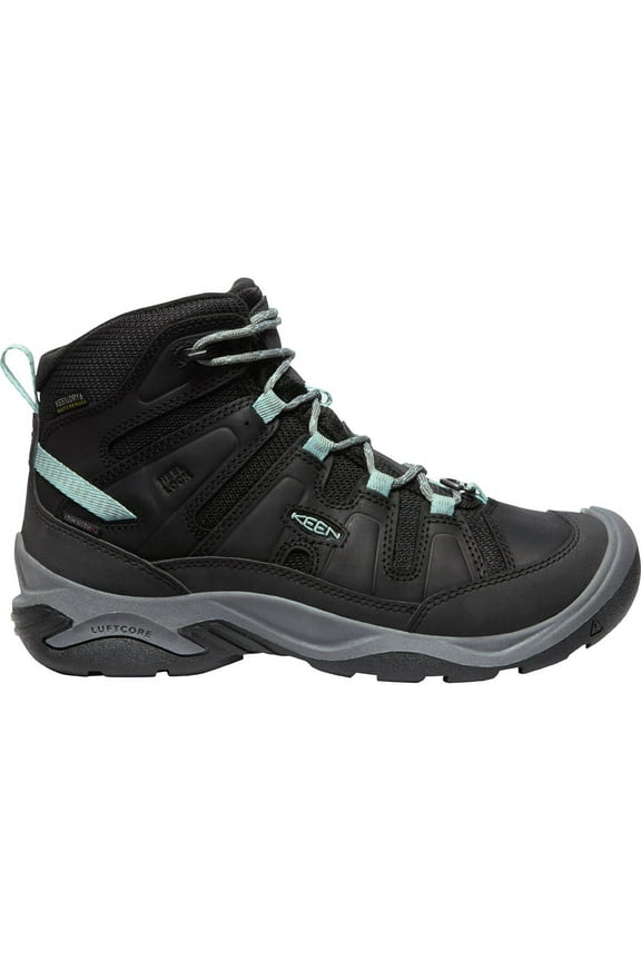 Womens Circadia Mid Polar Hiking Boots US 6 Black / Cloud Blue Waterproof