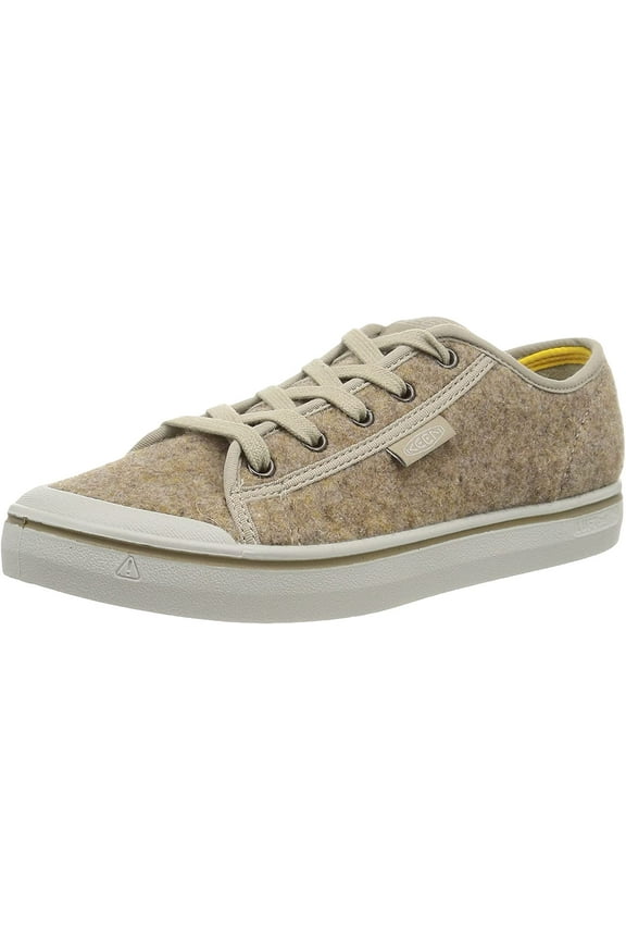 Women's Elsa 5 Casual Comfortable Sneaker, Taupe Felt Silver Birch, 10