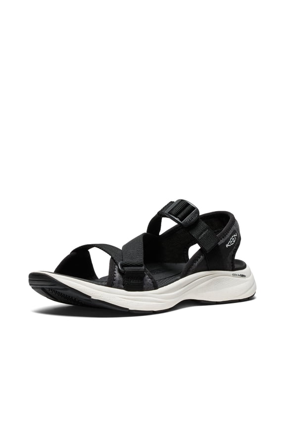 Womens Leiki Open-Toe Sandals Black/Star White 10 B - Medium
