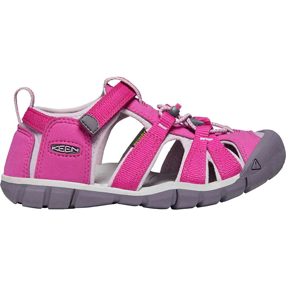 KEEN Big Kid's Seacamp 2 CNX Closed Toe Sandal, Vivid Blue/Original Tie Dye, 5 BK (Big Kid's) US