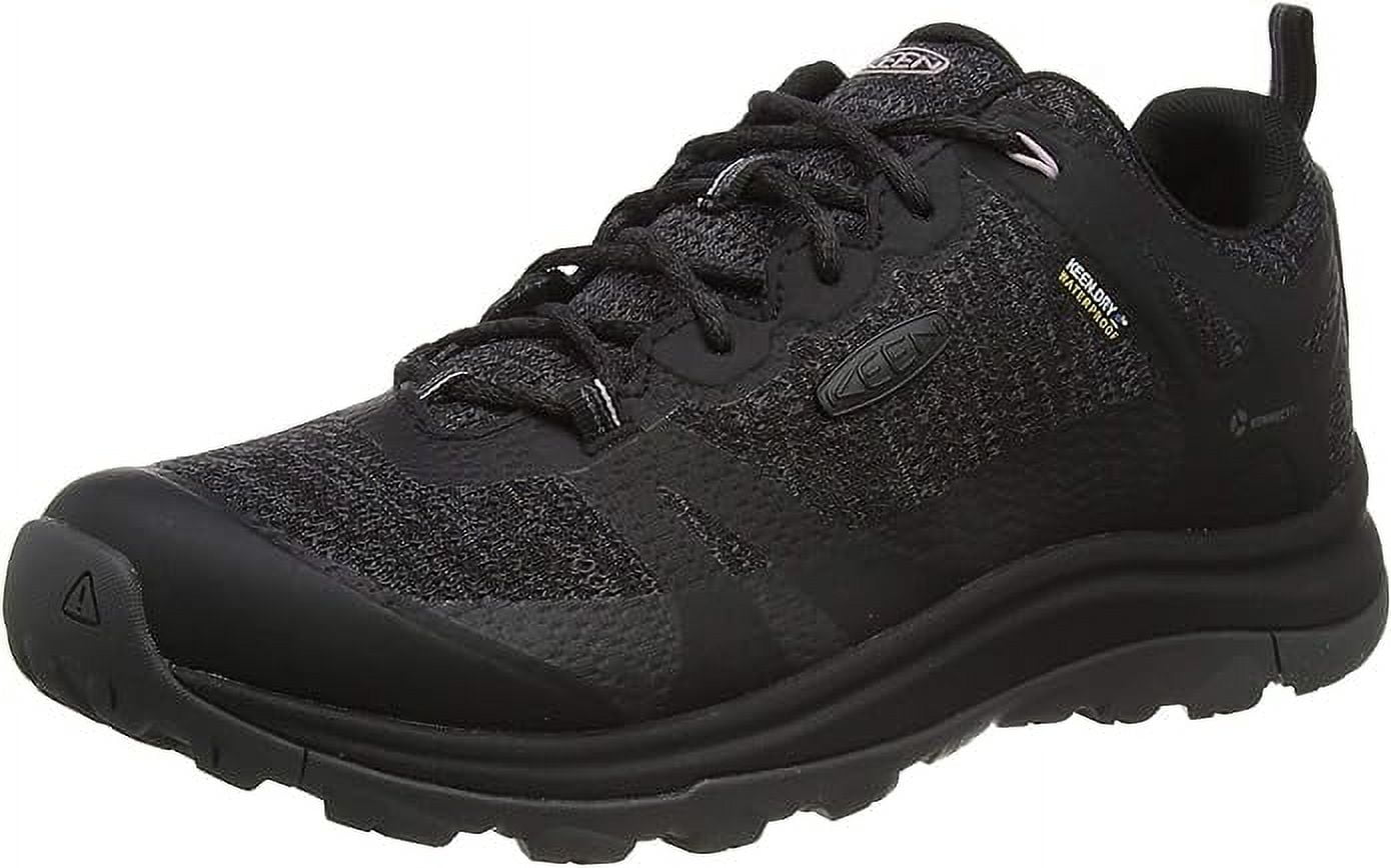 KEEN womens Terradora 2 Waterproof Low Height Hiking Shoe, Black/Magnet, 6 US