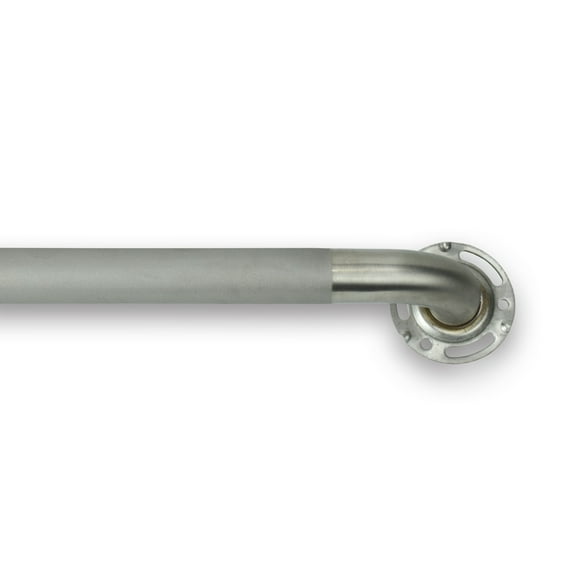 KEENEY  1-1/4 in. Classic Stainless Steel Grab Bar, Exposed with Safety Grip 18"