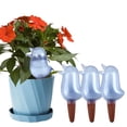 thumbnail image 1 of KEENJORIKA 4 Pack Self Watering Spikes,Bird Shape Automatic Irrigation Spikes,Indoor Plant Watering Globes,Self-Watering Terracotta Spikes, Plant Watering Devices（Blue）, 1 of 6