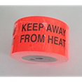thumbnail image 1 of MACO "Keep Away From Heat", 3" x 5", Fluorescent Red, 500 Labels/Roll, 1 Roll Each, 1 of 1