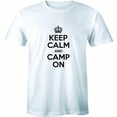 thumbnail image 1 of KEEP CALM ON - Caravan Gift - Present Camping Outdoors Men's T-Shirt, 1 of 4