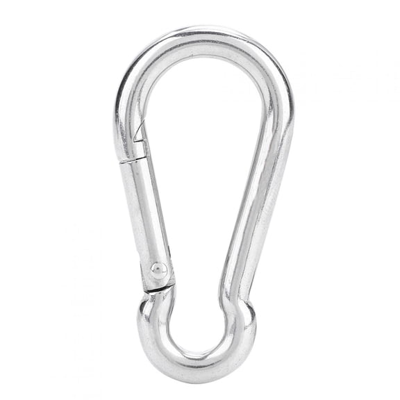 KEEP DIVING 316 Stainless Steel Spring Snap Hook Carabiner 60mm (2.4 inches) - Heavy Duty Quick Release Clip for Diving, Camping, Hiking, and Outdoor Gear Accessories