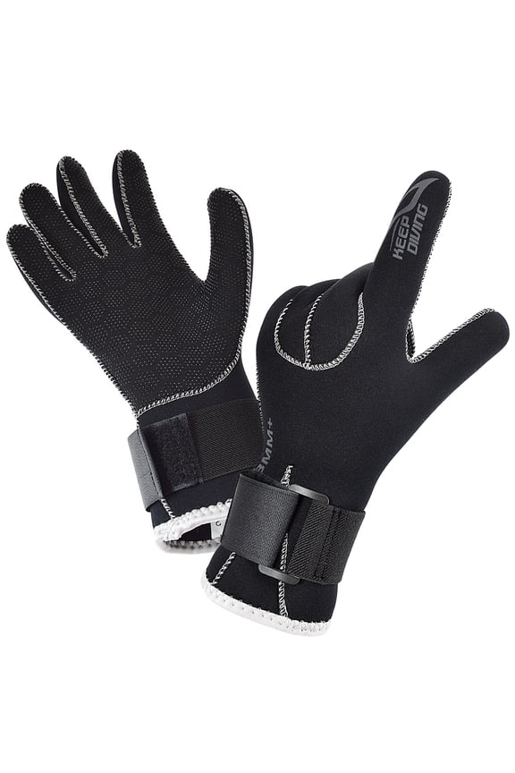 KEEP DIVING 3mm Neoprene Diving Gloves Women Men -slip Snorkeling Gloves for Snorkeling Swimming Surfing Sailing Kayaking Diving